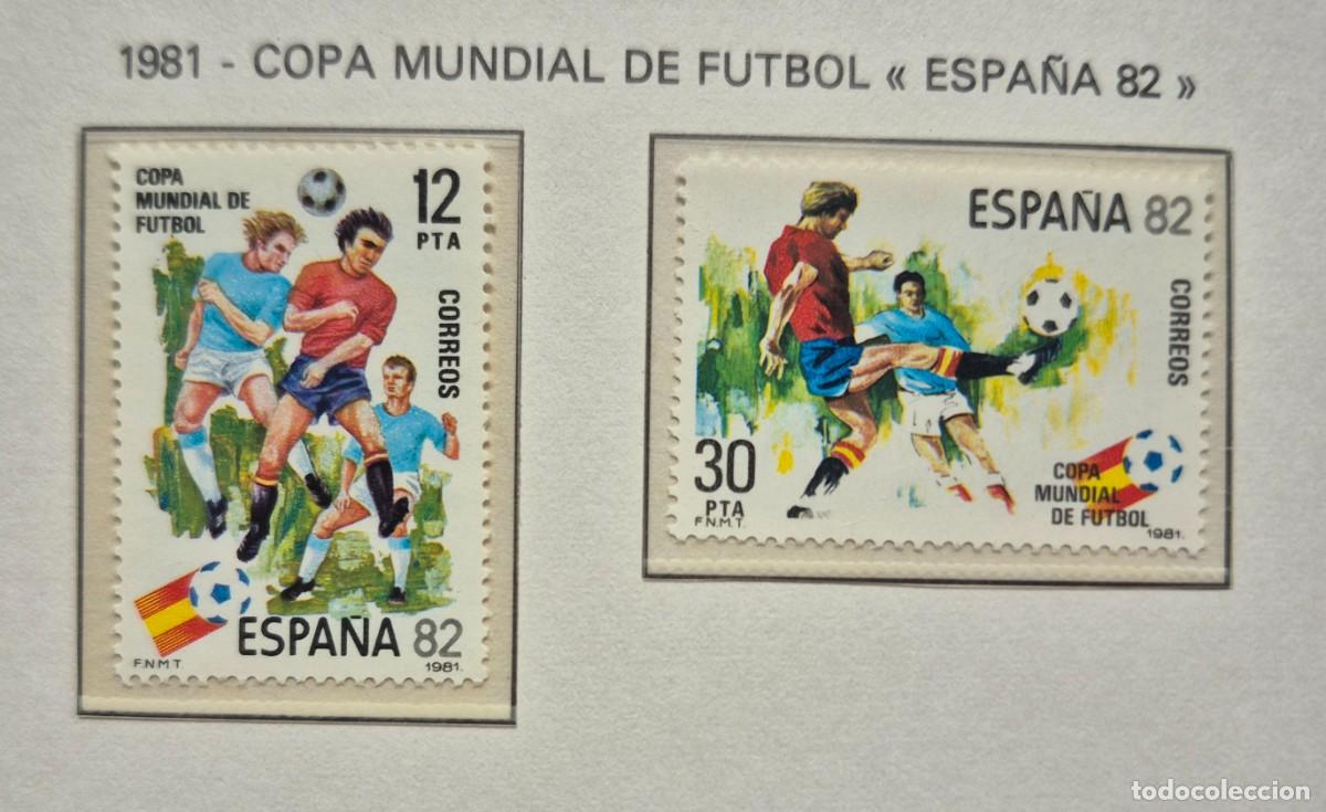 Sellos: A&ntilde;o 1981 - Edifil N 2613/2614** - Mundial ESPA&Ntilde;A 82 - Nuevo sin fijasello - Se env&iacute;a el de la imagen
