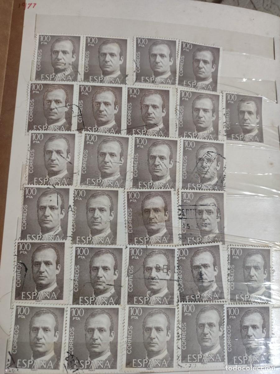 Sellos: Sellos 100 pesetas juan carlos