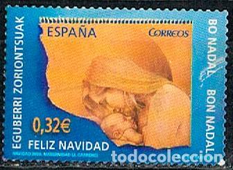 Sellos: EDIFIL 4520, LA VIRGEN CON EL NI&Ntilde;O (FRA ANGELICO) usado, SE ENVIA EL DE LA FOTOGRAFIA