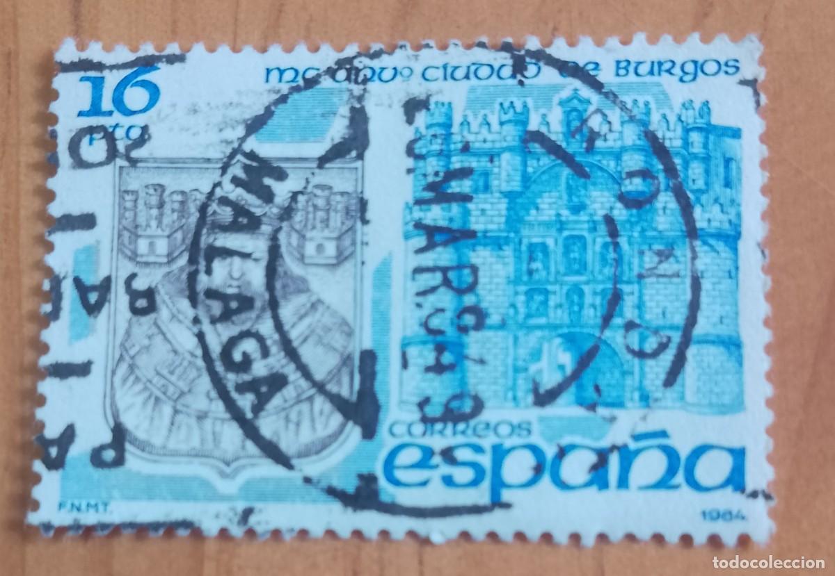 Sellos: ESPA&Ntilde;A,A&Ntilde;O 1984, EDIFIL 2743 - MC ANIV&ordm; BARCELONA -MATASELLO IDENTIFICATIVO: 26 MAR 84 RONDA, M&Aacute;LAGA