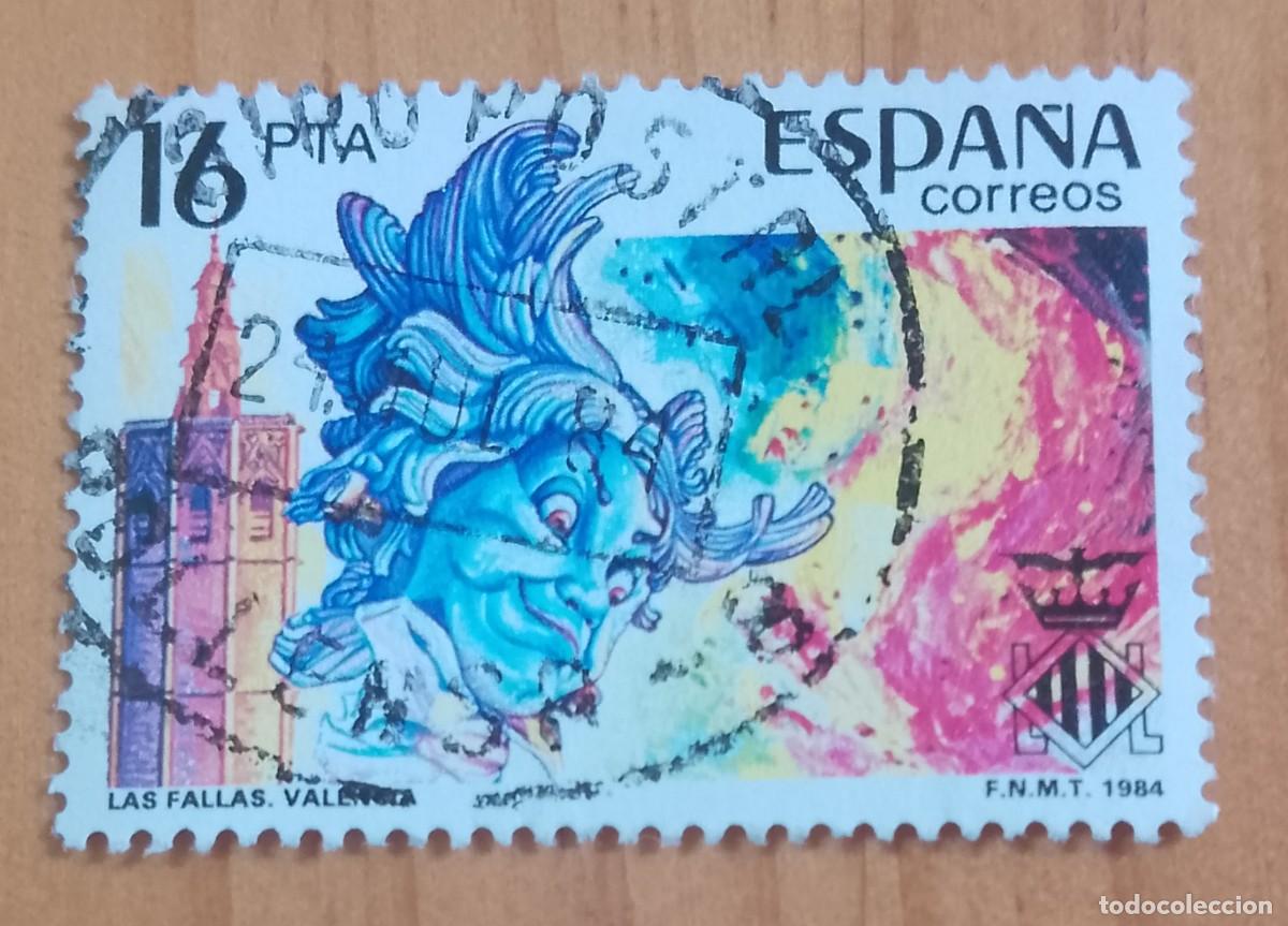 Sellos: ESPA&Ntilde;A,A&Ntilde;O 1984, EDIFIL 2745 -FALLAS, VALENCIA MATASELLO IDENTIFICATIVO: 24 JUL 84 POLLENSA