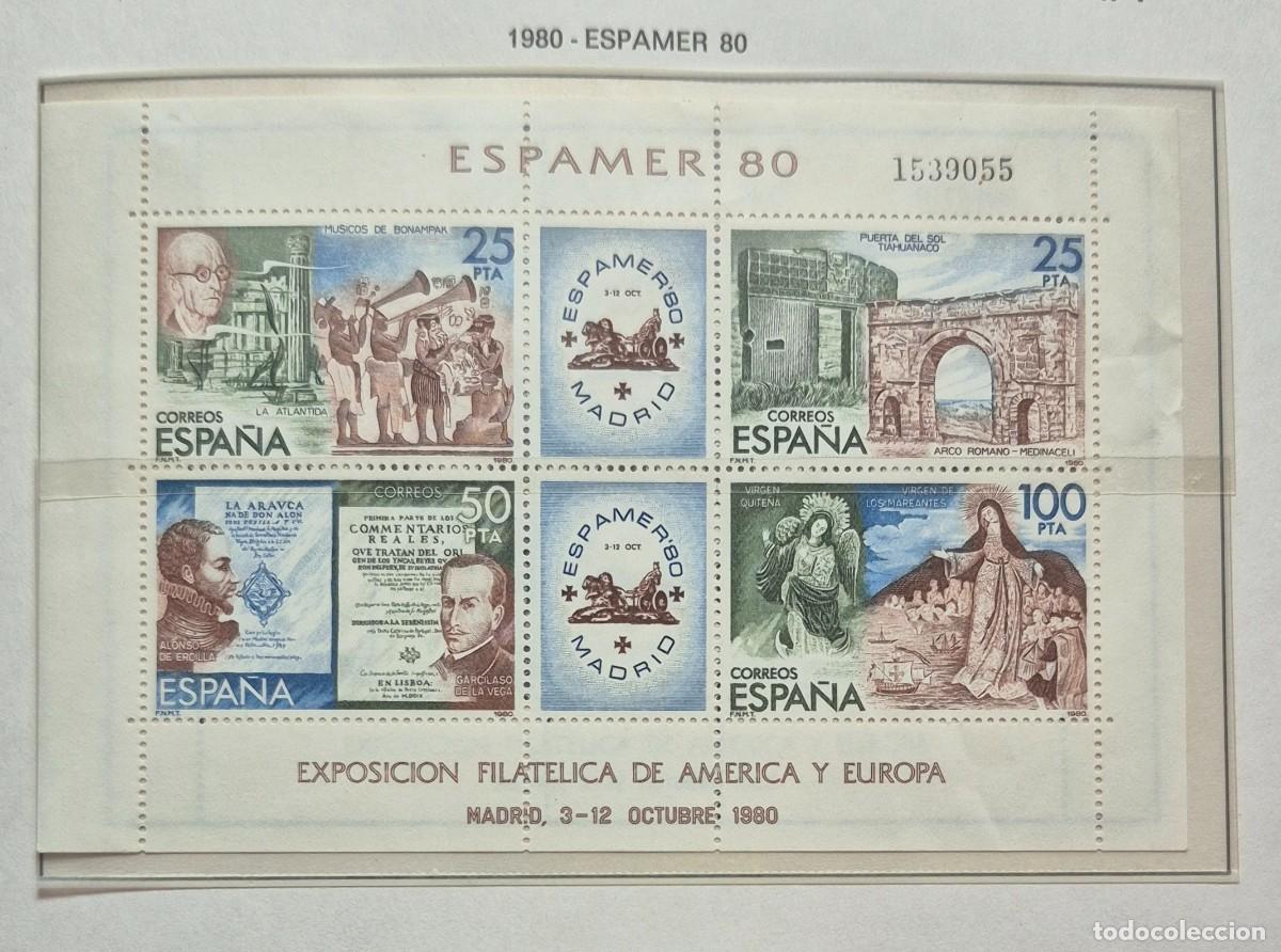 Sellos: A&ntilde;o 1980 - Edifil N 2583** - ESPAMER 80 - Nuevo sin fijasello - Se env&iacute;a el de la imagen