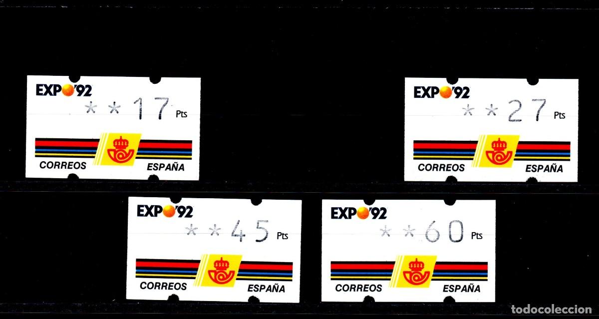Sellos: ATM EXPO 92** 4 DIGITOS