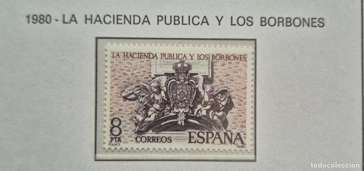 Sellos: A&ntilde;o 1980 - Edifil N 2573** -Hacienda y los Borbones - Nuevo sin fijasello - Se env&iacute;a el de la imagen