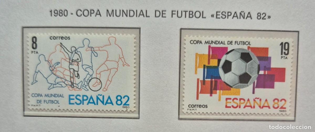 Sellos: A&ntilde;o 1980 - Edifil N 2570/2571** - Mundial ESPA&Ntilde;A 82 - Nuevo sin fijasello - Se env&iacute;a el de la imagen