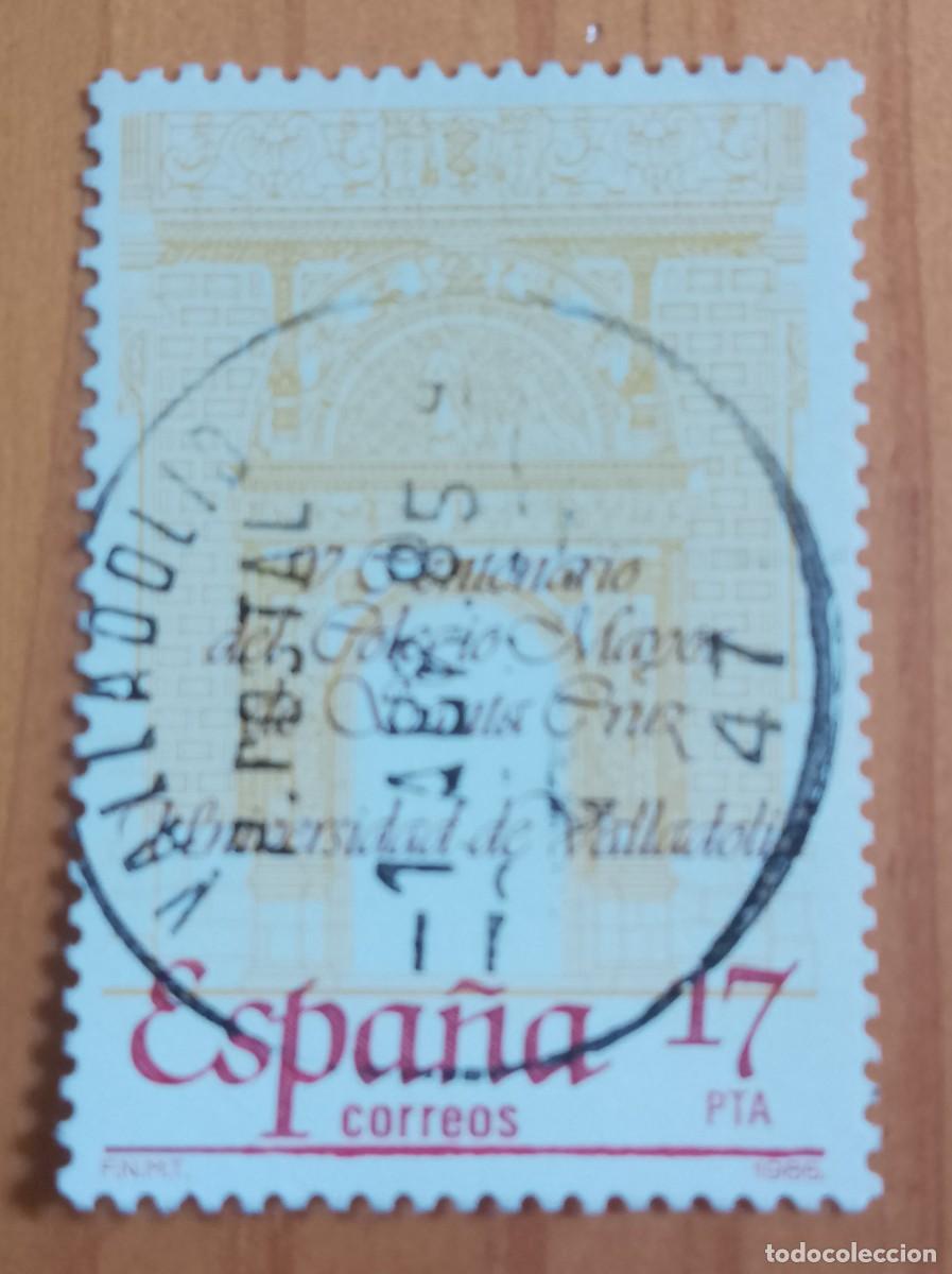 Sellos: ESPA&Ntilde;A, A&Ntilde;O 1985, EDIFIL 2780 - UNIVERSIDAD VALLADOLID - MATASELLO IDENTIFICATIVO: 1 ABR 85 VALLADOL