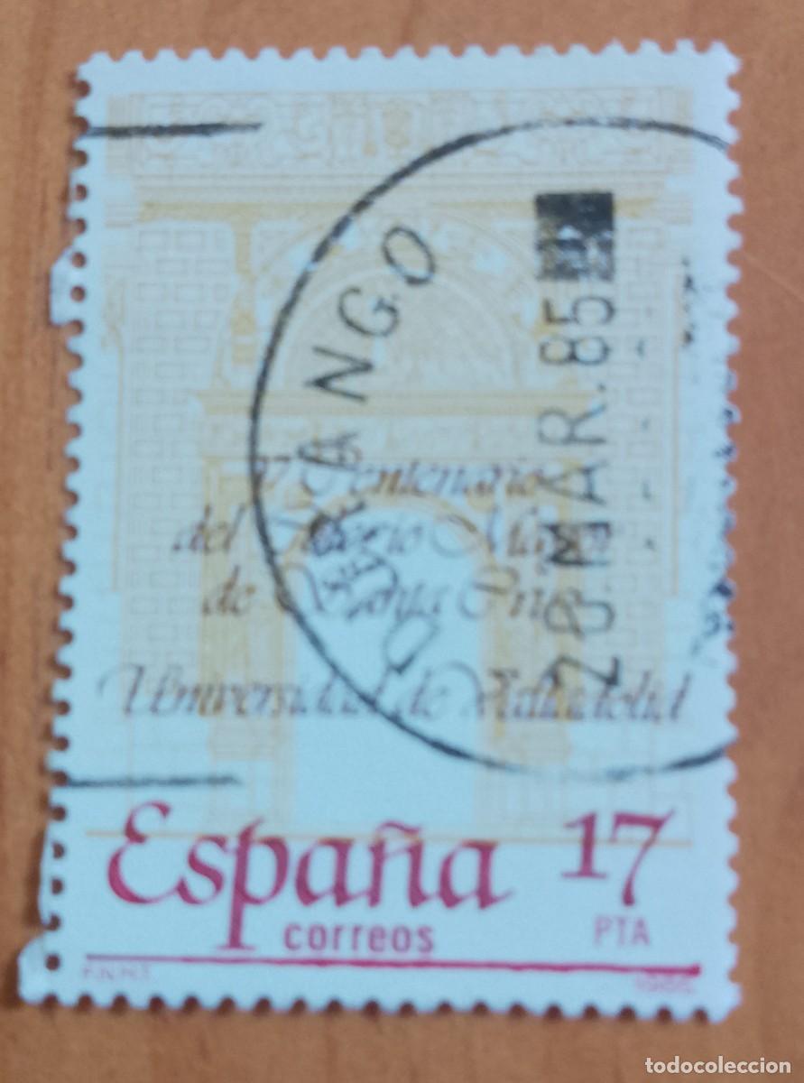 Sellos: ESPA&Ntilde;A, A&Ntilde;O 1985, EDIFIL 2780 - UNIVERSIDAD VALLADOLID - MATASELLO IDENTIFICATIVO: 20.MAR.50 DURANGO