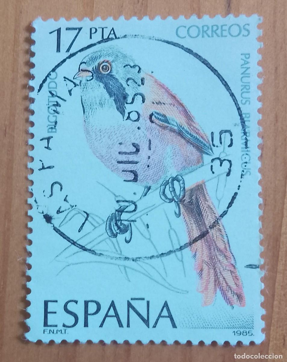 Sellos: ESPA&Ntilde;A, A&Ntilde;O 1985, EDIFIL 2723 - BIGOTUDO, P&Aacute;JARO -MATASELLO IDENTIFICATIVO: 10 DIC 85 LAS PALMAS