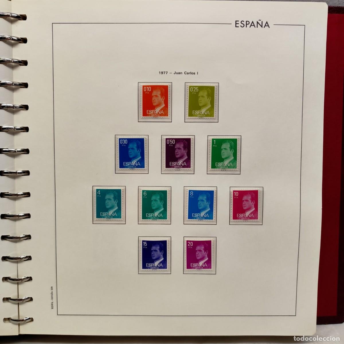 Briefmarken: COLECCION DE SELLOS ESPA&Ntilde;A - 1977 A 1980 - HOJAS EDIFIL NUEVOS - CON HOJAS / 420 (2)