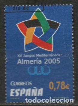 Sellos: EDIFIL 4158, JUEGOS DEPORTIVOS DELMEDITERRANEO ALMERIA 2005, USADO