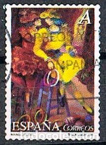 Sellos: EDIFIL 4136, EL CIRCO, EL DESCANSO, USADO