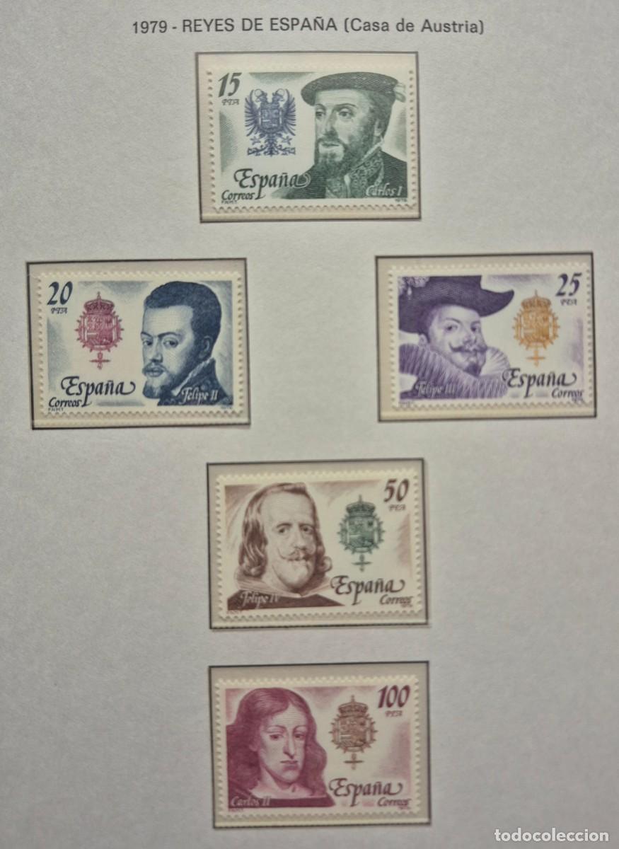 Sellos: A&ntilde;o 1979 - Edifil N 2552/2556** - Casa de Austria - Nuevo sin fijasello - Se env&iacute;a el de la imagen