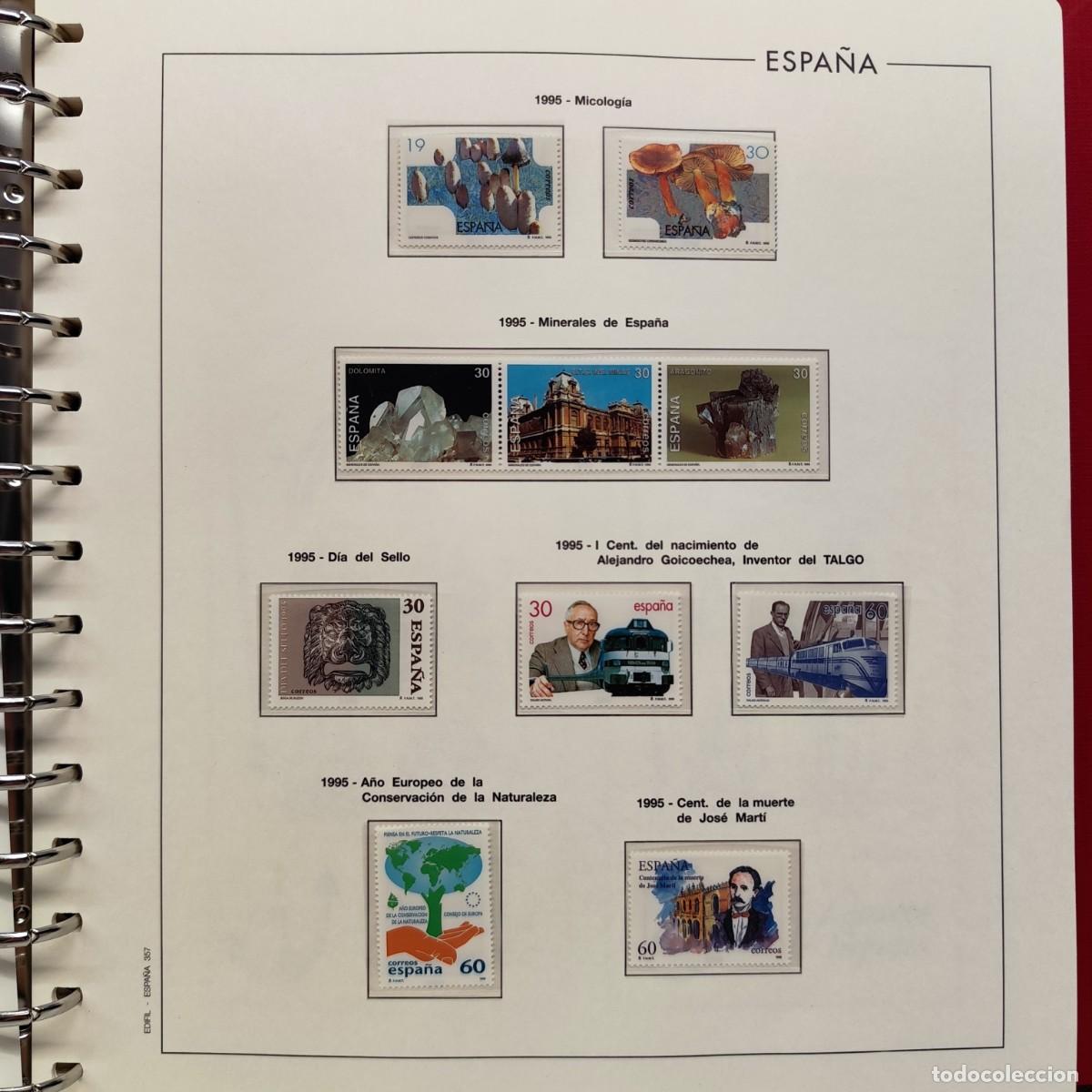 Sellos: COLECCION DE SELLOS ESPA&Ntilde;A - 1995 A 1997 - HOJAS EDIFIL NUEVOS - CON HOJAS - VER FOTOS / 426