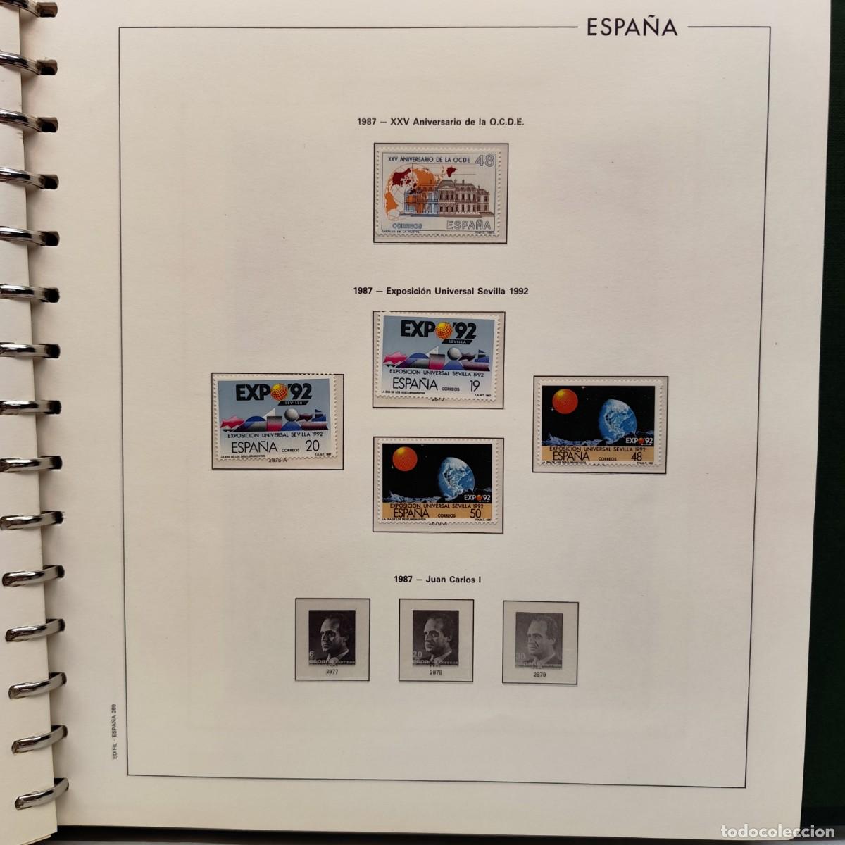 Sellos: COLECCION DE SELLOS ESPA&Ntilde;A - 1997 - HOJAS EDIFIL NUEVOS - CON HOJAS - VER FOTOS / 429 (3)