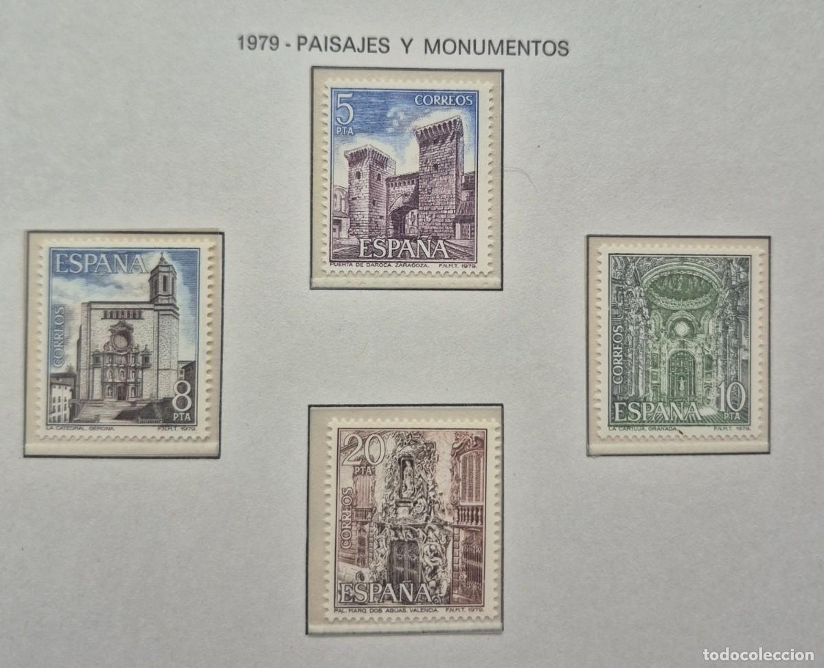 Sellos: A&ntilde;o 1979 - Edifil N 2527/2530**- Paisajes Monumentos- Nuevo sin fijasello - Se env&iacute;a el de la imagen