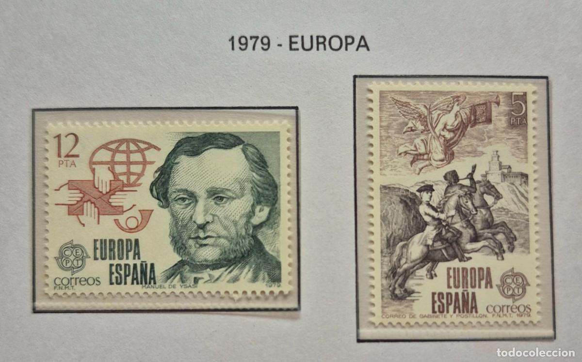 Sellos: A&ntilde;o 1979-Edifil N 2520/2521** - EUROPA-CEPT - Nuevo sin fijasello - Se env&iacute;a el de la imagen