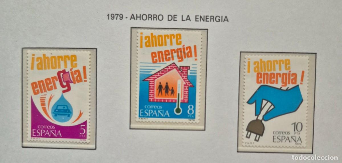 Sellos: A&ntilde;o 1979 - Edifil N 2508/2510** - Ahorro de energia - Nuevo sin fijasello - Se env&iacute;a el de la imagen