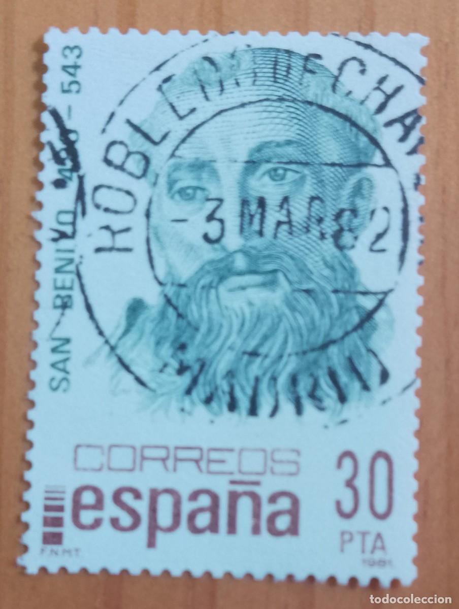 Sellos: ESPA&Ntilde;A, A&Ntilde;O 1981, ED. 2620 - 30 PTA, SAN BENITO - MAT. ID.: 3 MAR 82 ROBLEDO DE CHAVELA, MADRID