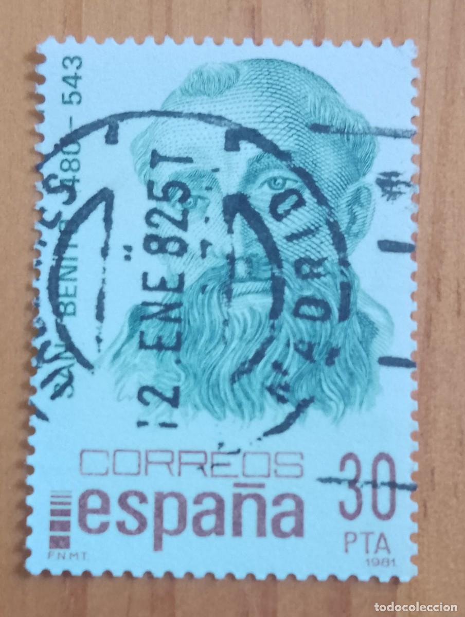 Sellos: ESPA&Ntilde;A, A&Ntilde;O 1981, ED. 2620 - 30 PTA, SAN BENITO - MAT. ID.: 12 ENERO 82 MADRID