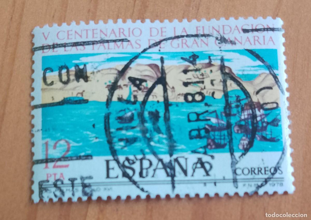 Sellos: ESPA&Ntilde;A, A&Ntilde;O 1978, ED. 2479 - LAS PALMAS S. XVI - MAT. ID.: 3.ABR.81 SEVILLA