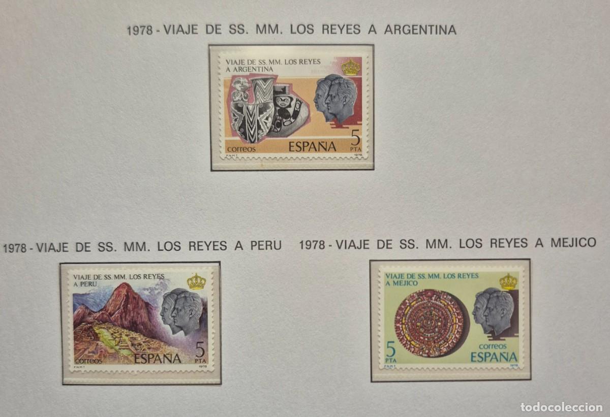 Sellos: A&ntilde;o 1978-Edifil N 2493/2495**-Reyes a hispanoam&eacute;rica - Nuevo sin fijasello- Se env&iacute;a el de la imagen