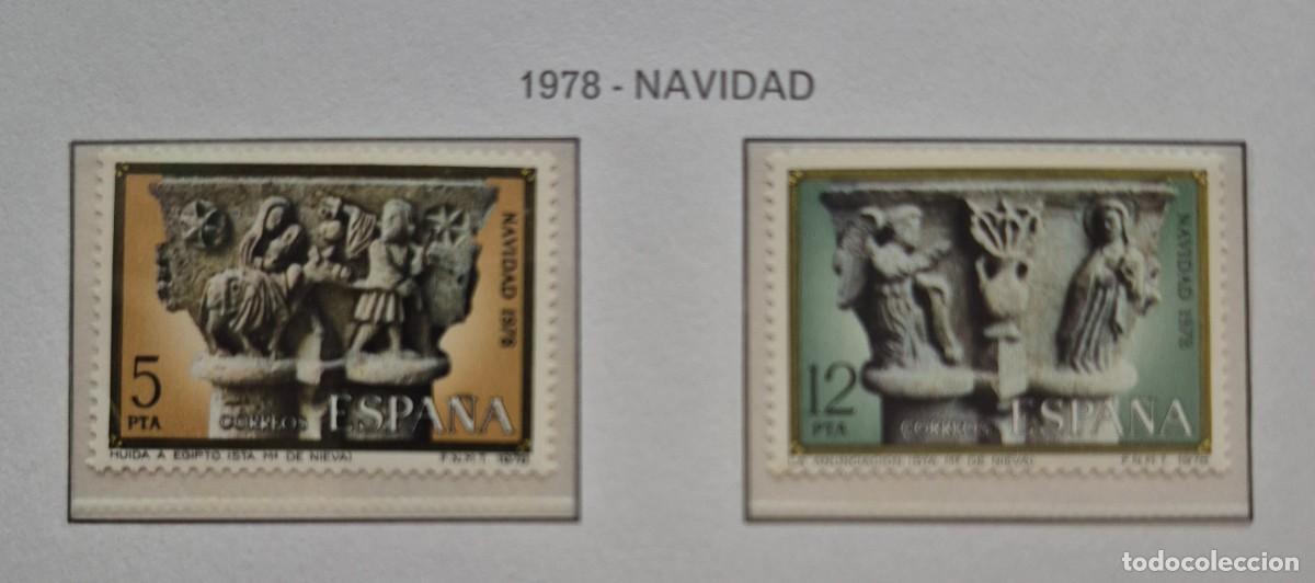 Sellos: A&ntilde;o 1978 - Edifil N 2491/2492** - Navidad - Nuevo sin fijasello - Se env&iacute;a el de la imagen