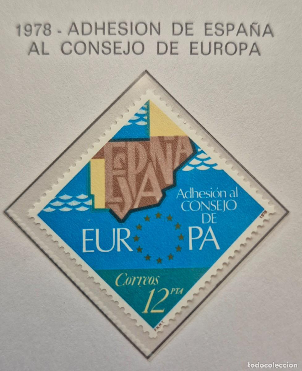 Sellos: A&ntilde;o 1978 - Edifil N 2476**- Consejo de Europa - Nuevo sin fijasello - Se env&iacute;a el de la imagen