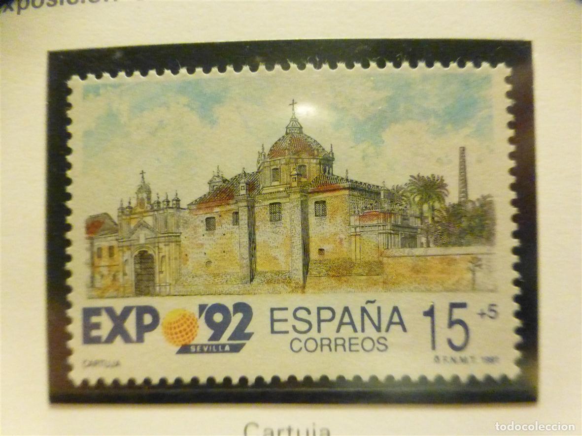 Sellos: Sello Correos Espa&ntilde;a - Edifil 3100 - A&ntilde;o 1991 - Expo Sevilla 1992 - 15 + 5 Pts.