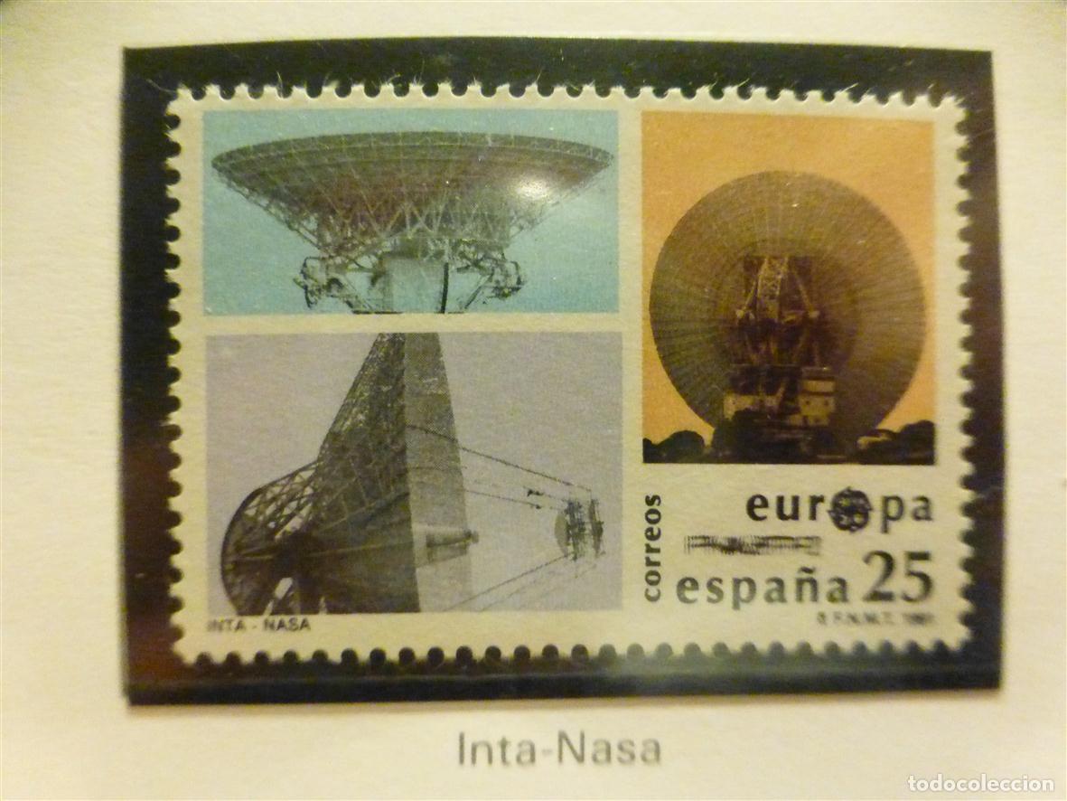 Francobolli: Sello Correos Espa&ntilde;a - Edifil 3116 - A&ntilde;o 1991 - Europa Espacial - 25 Pts.