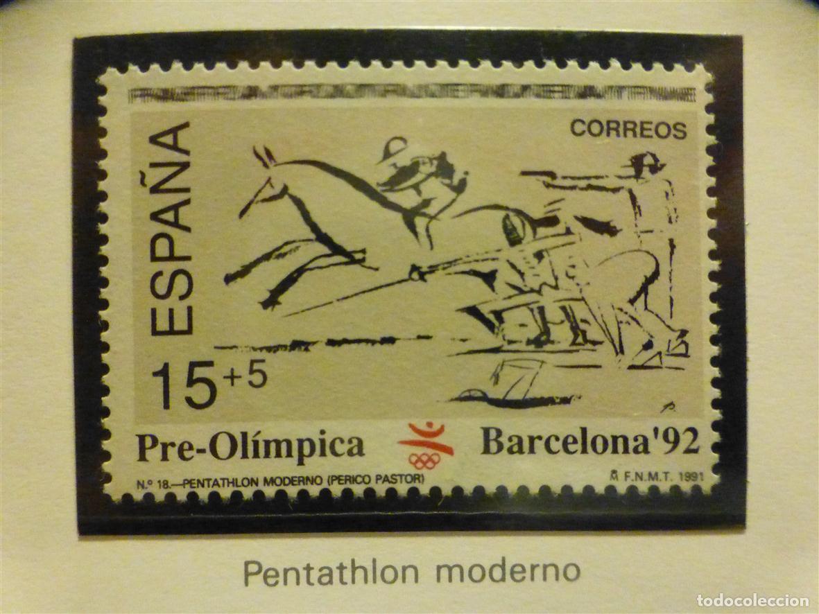 Timbres: Sello Correos Espa&ntilde;a - Edifil 3104 - A&ntilde;o 1991 - Barcelona 92 - 15+5 Pts.