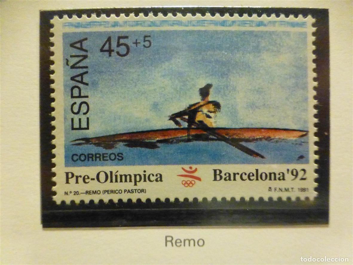 Timbres: Sello Correos Espa&ntilde;a - Edifil 3106 - A&ntilde;o 1991 - Barcelona 92 - 45+5 Pts.