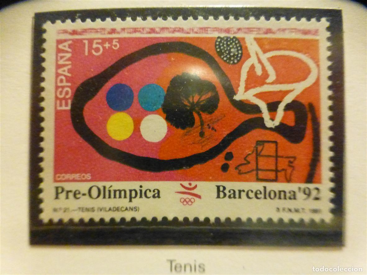 Timbres: Sello Correos Espa&ntilde;a - Edifil 3134 - A&ntilde;o 1991 - Serie Pre Ol&iacute;mpica - Barcelona 92 - 15+5 Pts.
