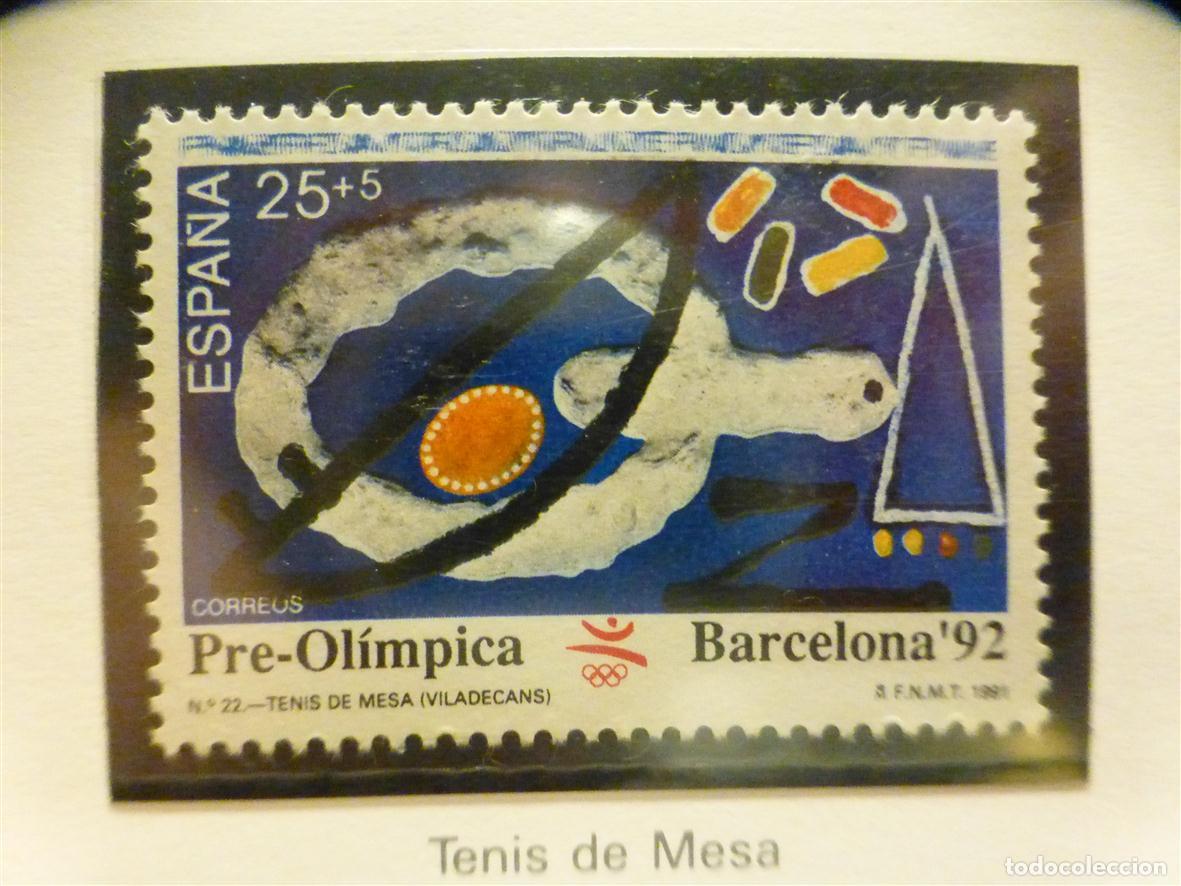 Timbres: Sello Correos Espa&ntilde;a - Edifil 3135 - A&ntilde;o 1991 - Serie Pre Ol&iacute;mpica - Barcelona 92 - 25+5 Pts.