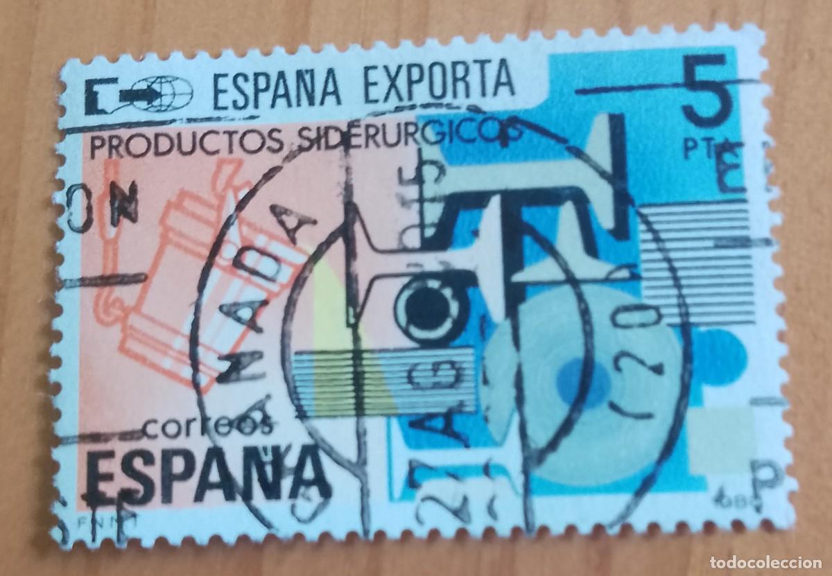 Sellos: ESPA&Ntilde;A, A&Ntilde;O 1980, ED. 2563 - 5 PTA, ESPA&Ntilde;A EXPORTA - MAT. ID.: 17.AGO.80 GRANADA