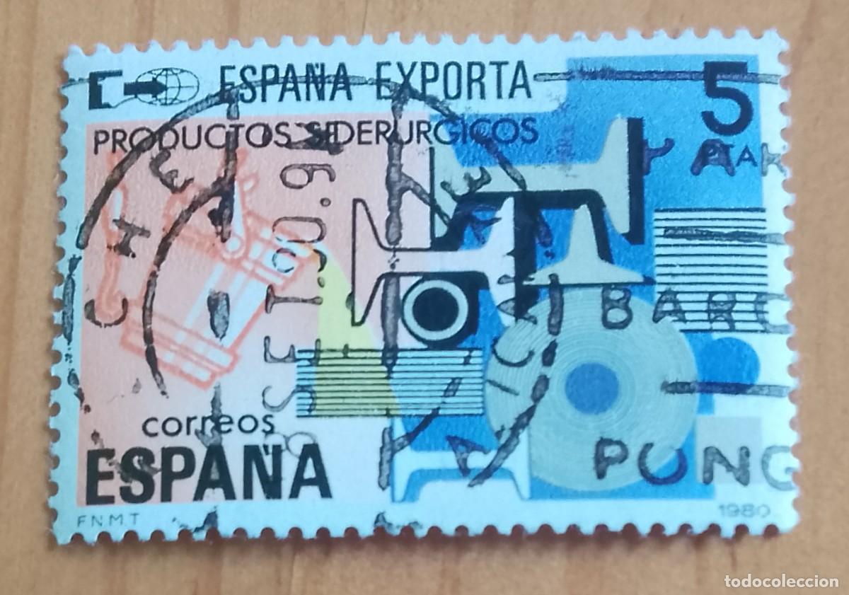 Sellos: ESPA&Ntilde;A, A&Ntilde;O 1980, ED. 2563 - 5 PTA, ESPA&Ntilde;A EXPORTA - MAT. ID.: 8.SEP.80 ELCHE, ALICANTE