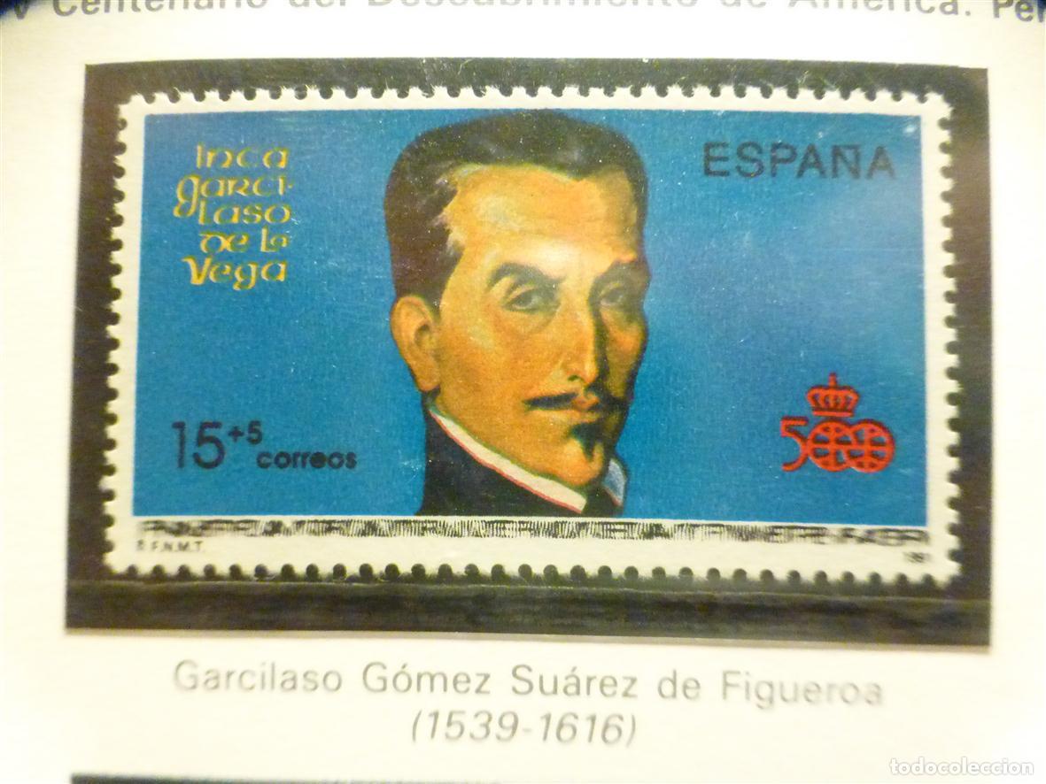 Sellos: Sello Correos Espa&ntilde;a - Edifil 3137 - A&ntilde;o 1991 - Inca Garcilarso de la Vega - 15 + 5 Pts.