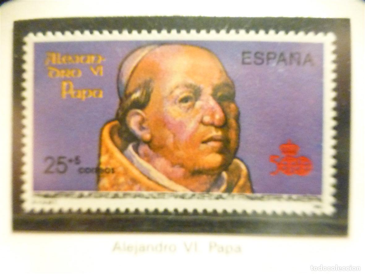 Sellos: Sello Correos Espa&ntilde;a - Edifil 3138 - A&ntilde;o 1991 - Alejandro VI - 25 + 5 Pts.