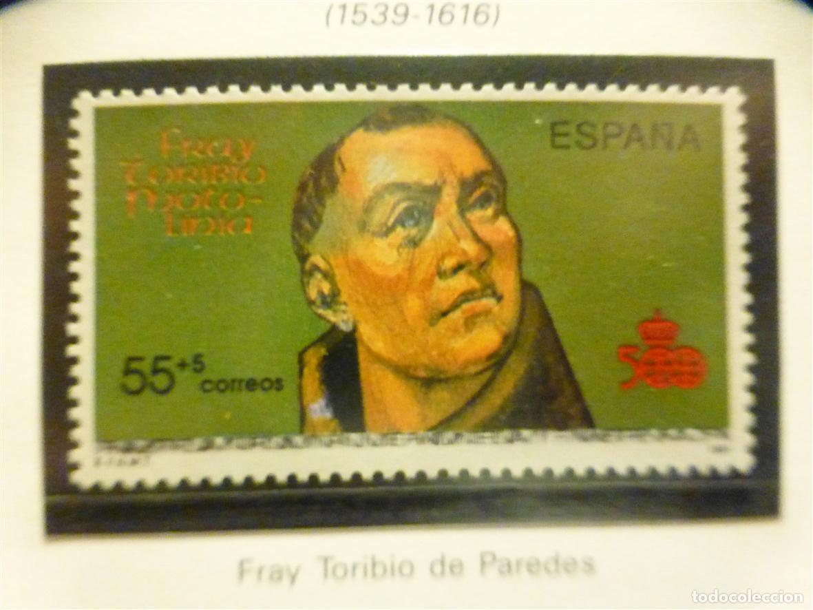 Sellos: Sello Correos Espa&ntilde;a - Edifil 3140 - A&ntilde;o 1991 - Frai Toribio de Motolinia - 55 + 5 Pts.