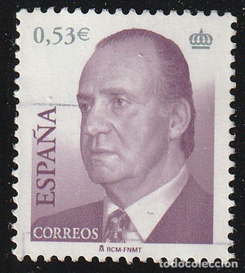 Sellos: Espa&ntilde;a 2005 Edifil 4145 Sello &ordm; Personajes Rey Juan Carlos I Efigie Michel 4020 Yvert 3723 Spain