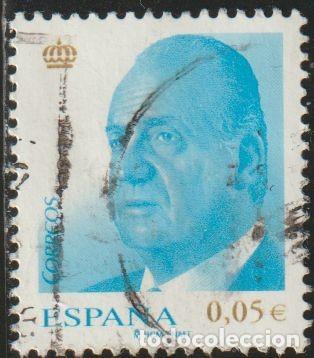 Sellos: Espa&ntilde;a 2008 Edifil 4362 Sello &ordm; D. Juan Carlos I Efigie del Rey Michel 4281 Yvert 3986 Spain Stamps