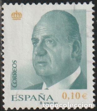 Sellos: Espa&ntilde;a 2008 Edifil 4363 Sello &ordm; D. Juan Carlos I Efigie del Rey Michel 4282 Yvert 3987 Spain Stamps
