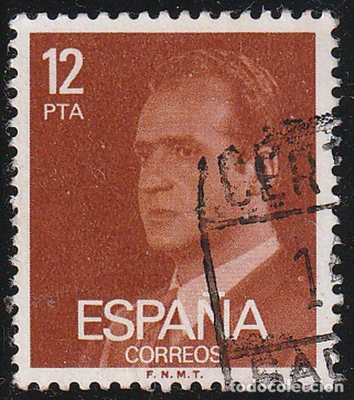 Sellos: Espa&ntilde;a 1976 Edifil 2349 Sello &ordm; Personajes Retrato del Rey Juan Carlos I Michel 2242x Yvert 1995