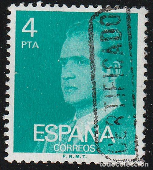 Sellos: Espa&ntilde;a 1977 Edifil 2391 Sello &ordm; Personajes Retrato Rey Juan Carlos I Michel 2282x Yvert 2035 Spain