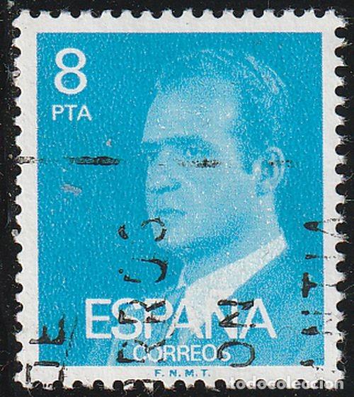 Sellos: Espa&ntilde;a 1977 Edifil 2393 Sello &ordm; Personajes Retrato Rey Juan Carlos I Michel 2306x Yvert 2058 Spain