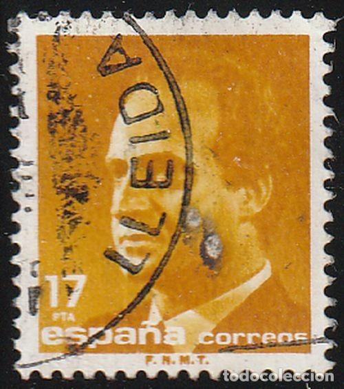 Sellos: Espa&ntilde;a 1985 Edifil 2799 Sello &ordm; Personajes Retrato Rey Juan Carlos I Efigie del Rey Efigie