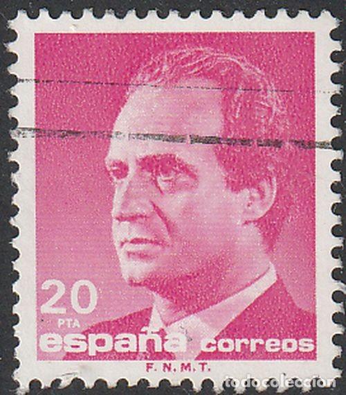 Sellos: Espa&ntilde;a 1987 Edifil 2878 Sello &ordm; D. Juan Carlos I Efigie del Rey efigie Michel 2761 Yvert 2496 Spain