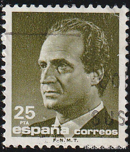 Sellos: Espa&ntilde;a 1990 Edifil 3096 Sello &ordm; D. Juan Carlos I Efigie del Rey Michel 2972 Yvert 2708 Spain Stamps