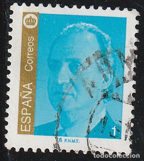 Sellos: Espa&ntilde;a 1994 Edifil 3305 Sello &ordm; Personajes Retrato Rey Juan Carlos I Efigie del Rey Michel 3137