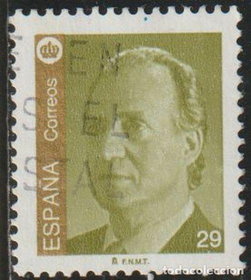 Sellos: Espa&ntilde;a 1994 Edifil 3307 Sello &ordm; Personajes Retrato Rey Juan Carlos I Efigie del Rey Michel 3139