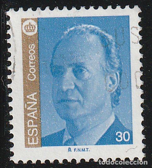 Sellos: Espa&ntilde;a 1995 Edifil 3380 Sello &ordm; Personajes Retrato Rey Juan Carlos I Efigie del Rey Michel 3194